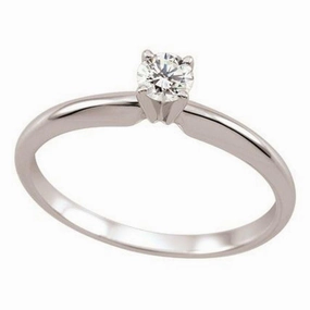 0.20ct Round Brilliant Cut Diamond Solitaire 18ct White Gold Ring texture-diamond  