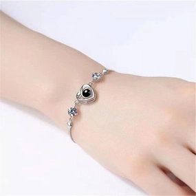 100 Kinds Of Silver Projection Bracelet Women I Love Your Creativity 