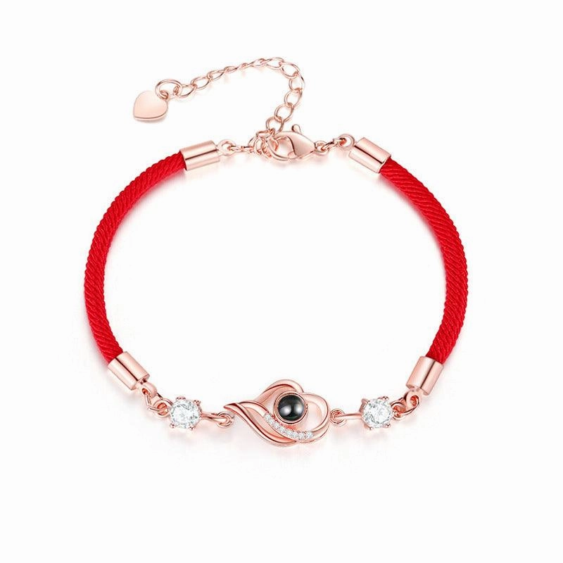 100 Languages I Love You Fashion Red String
