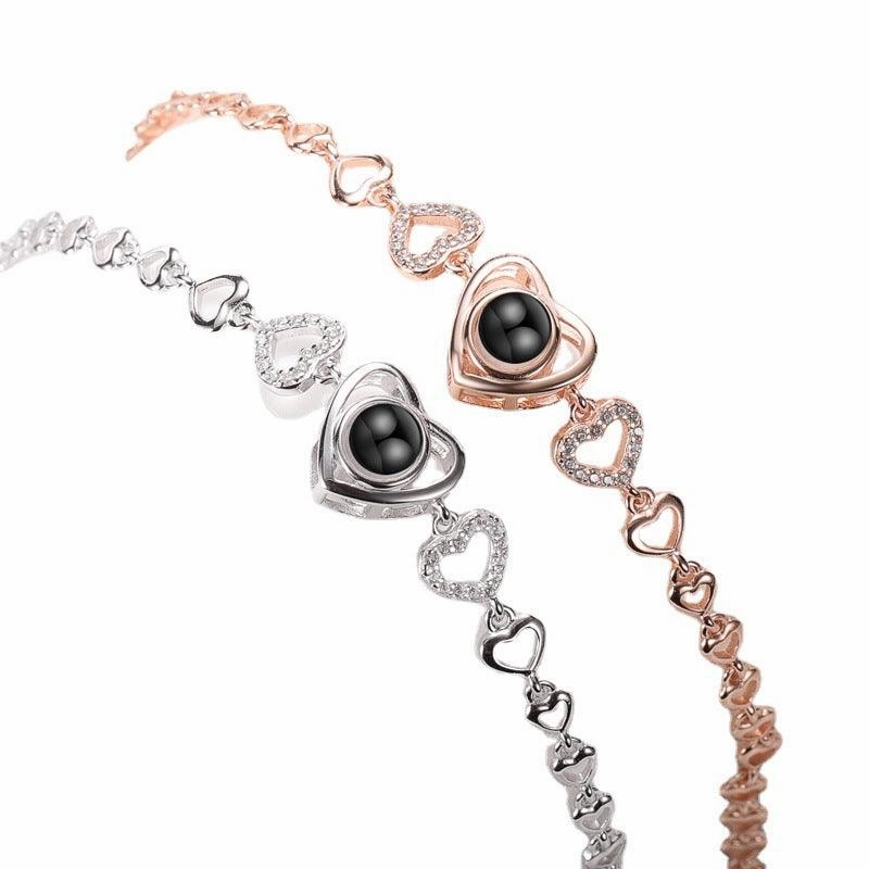 100 Languages I Love You Micro Carving Diamond Setting Small Popular