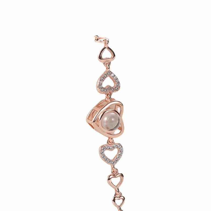 100 Languages I Love You Micro Carving Diamond Setting Small Popular