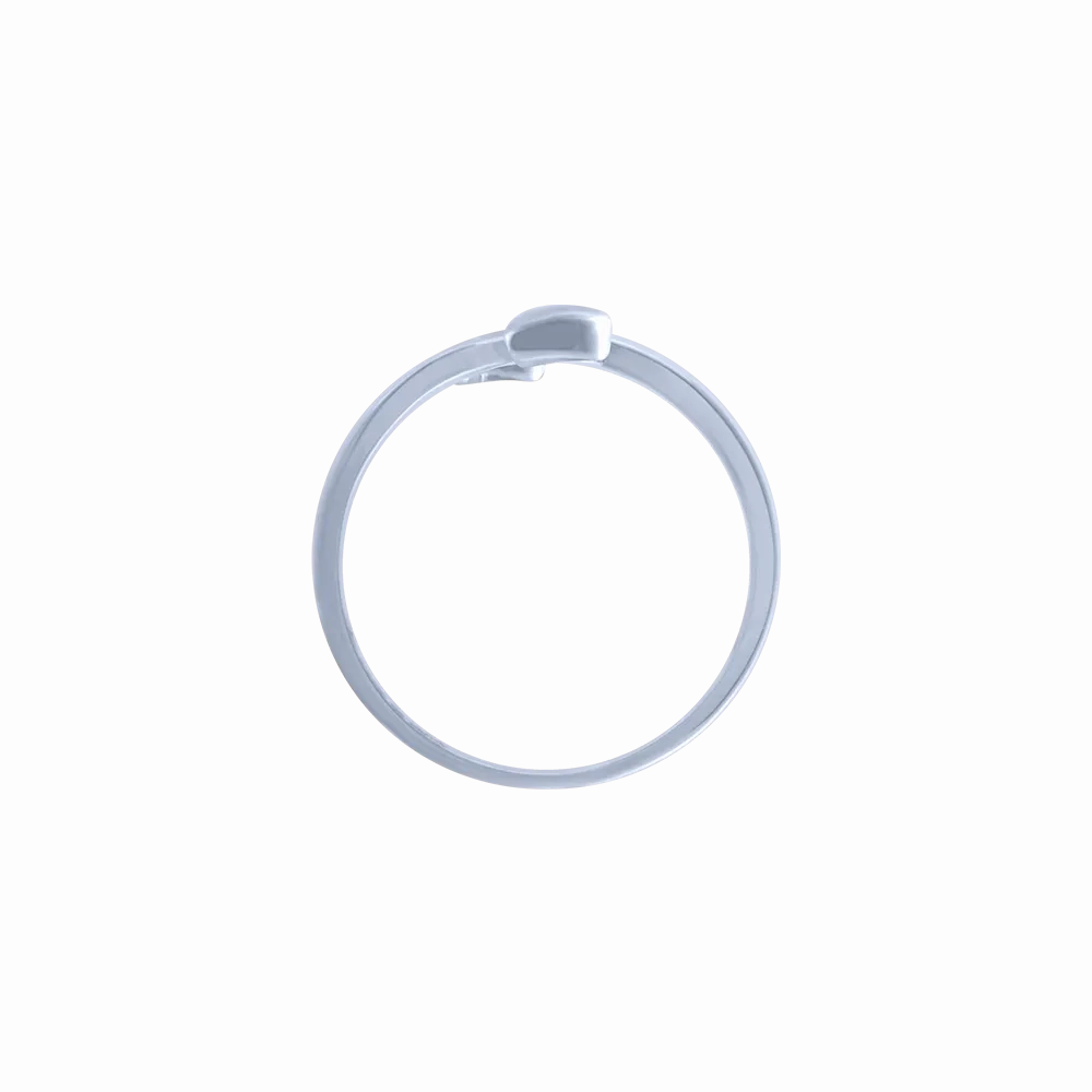 14k (585) White Gold And Diamond Ring For Women