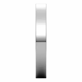 14K Gold 3 mm Flat Shape Light Comfort Fit Band