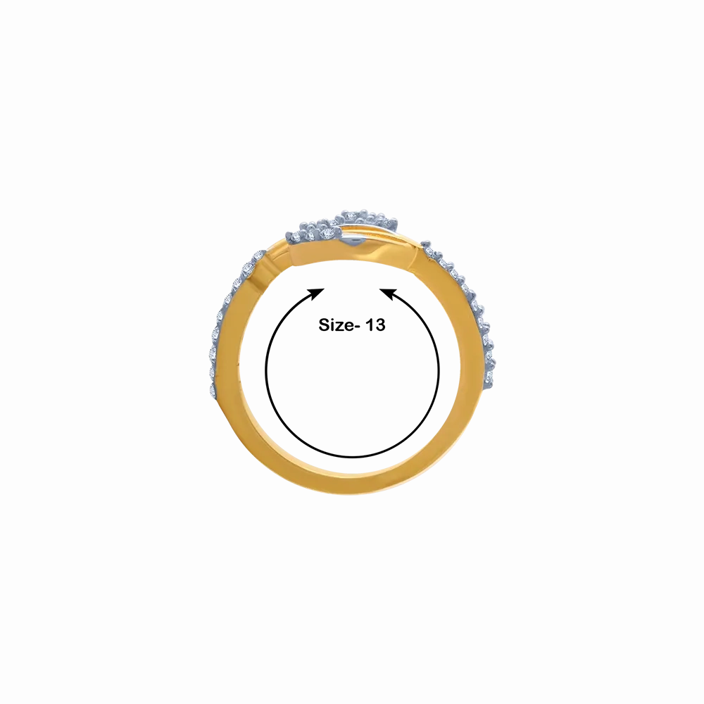 14KT (585) Yellow Gold Ring For Women