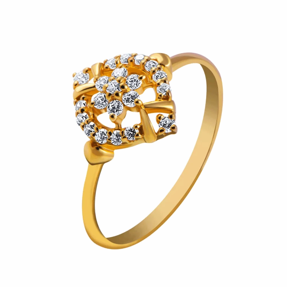 14KT (585) Yellow Gold Ring For Women
