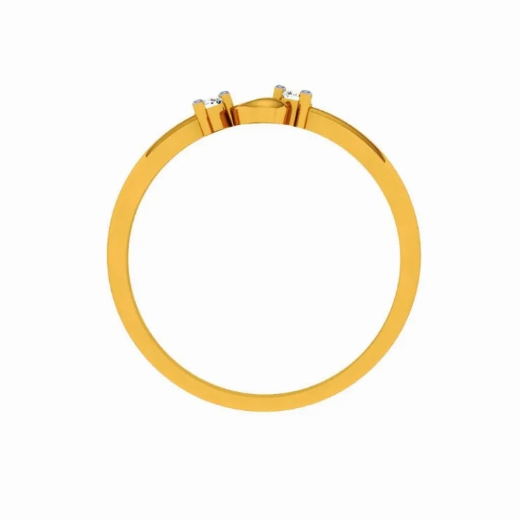 14KT (585) Yellow Gold Ring For Women