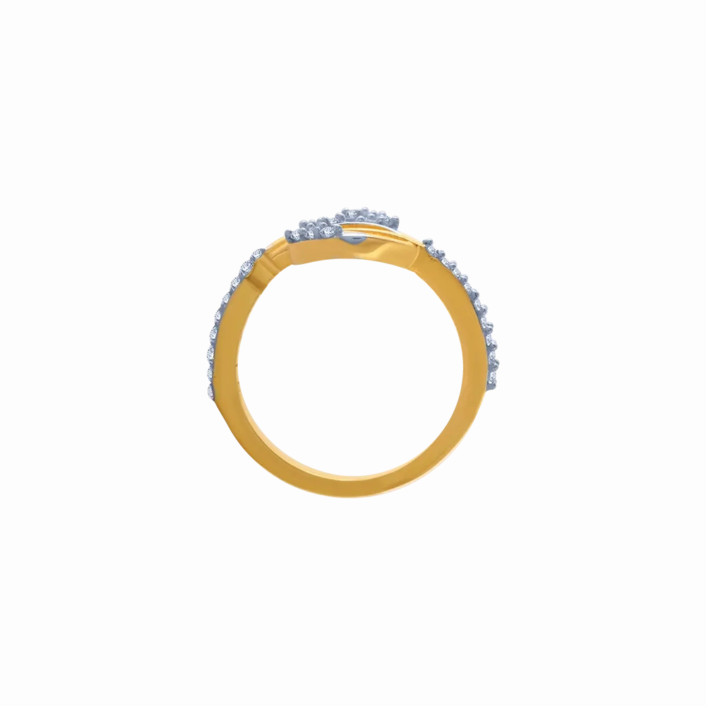 14KT (585) Yellow Gold Ring For Women