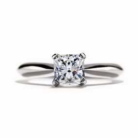 18ct white gold Adoration Ring texture-diamond  