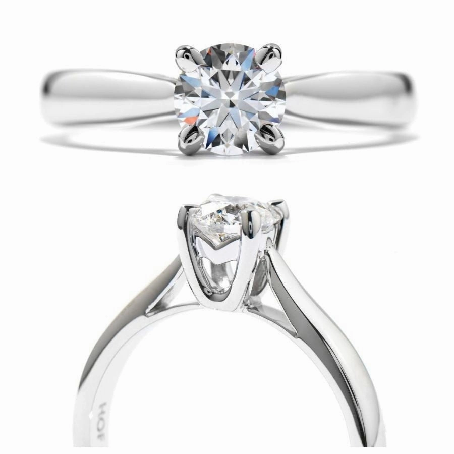 18ct white gold Jubilation Ring texture-diamond  