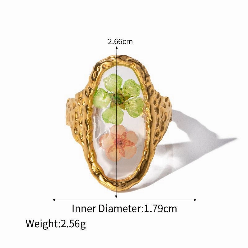 18K Gold-Plated Geometric Ring
