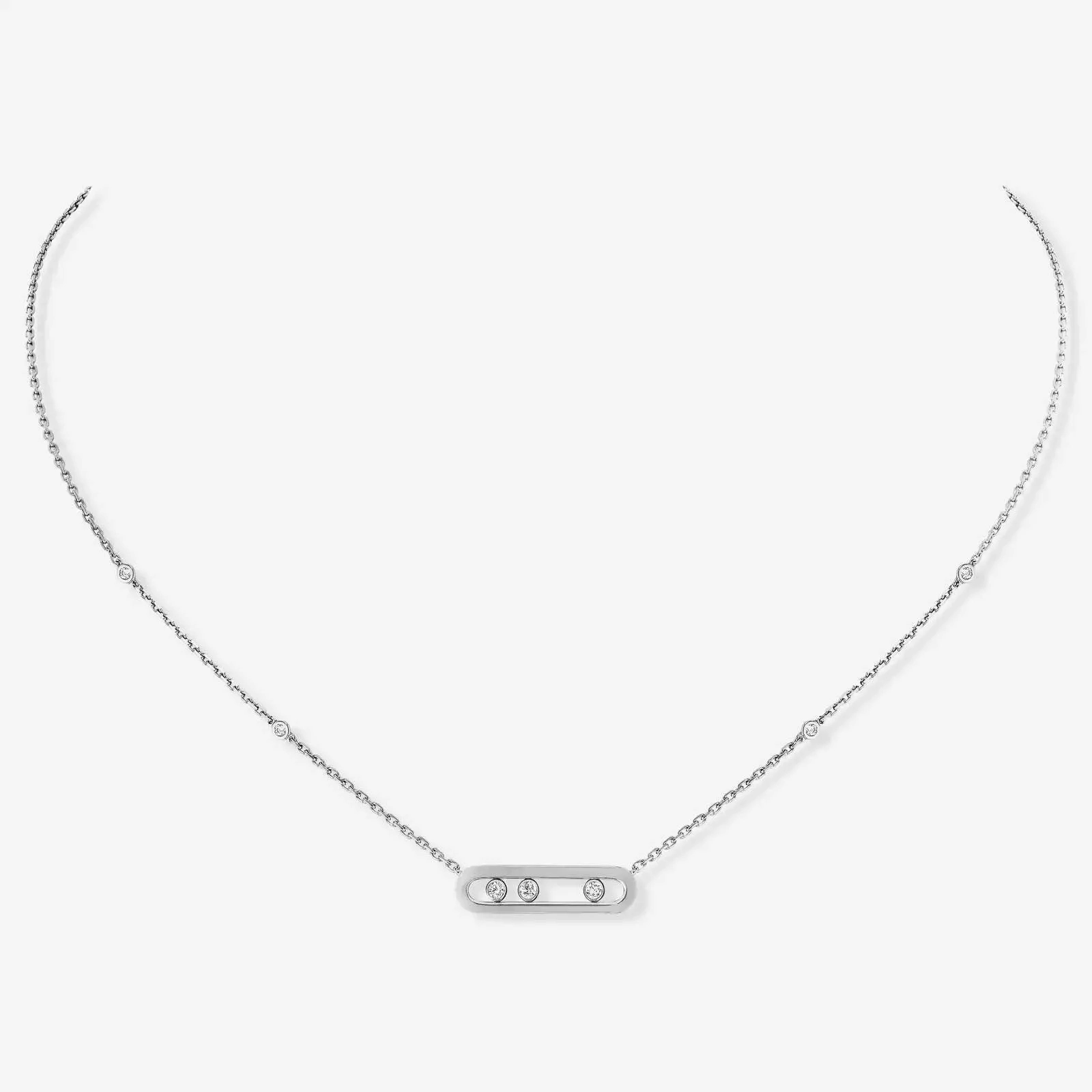 18kt Gold Messika Baby Move Necklace.