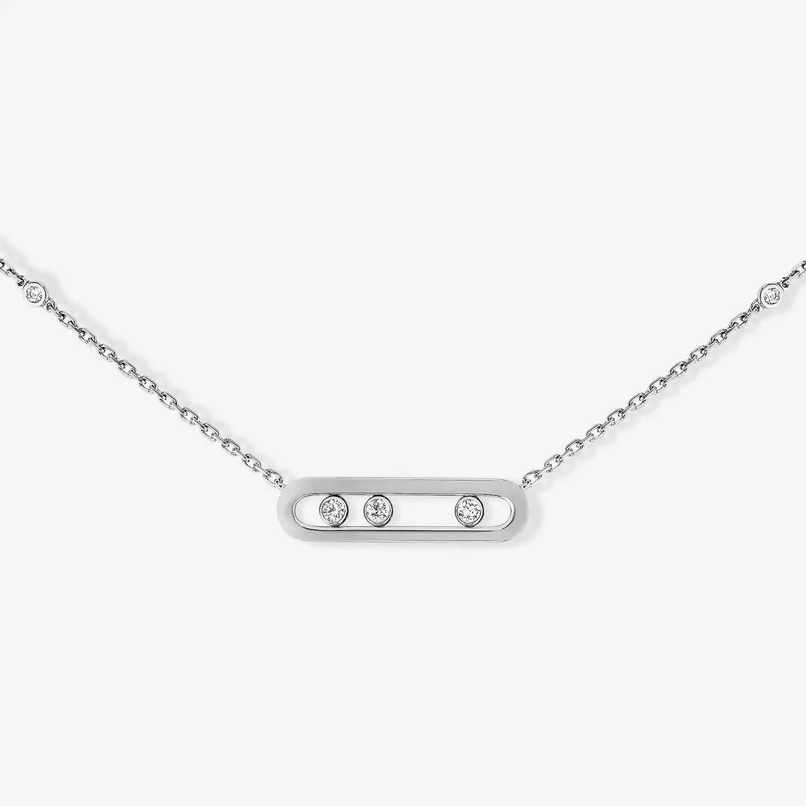 18kt Gold Messika Baby Move Necklace.