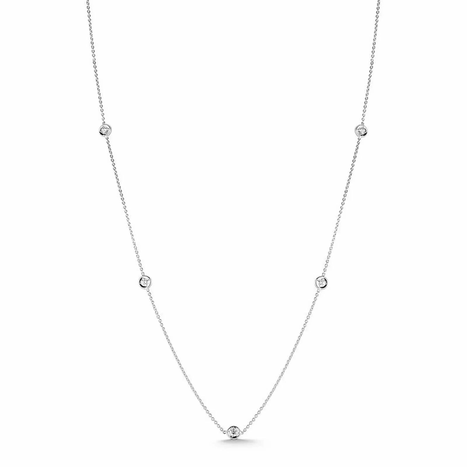 18kt Gold Roberto Coin Diamond Necklace