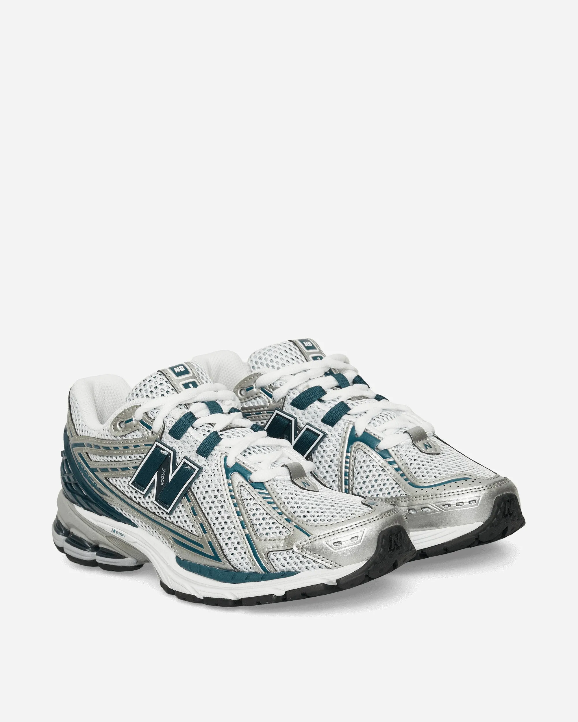 1906R Sneakers Silber Metallic / Tiefes Ozeanblau / Weiß