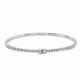 1.50ct Round Brilliant Cut Diamond Line Bracelet texture-diamond  