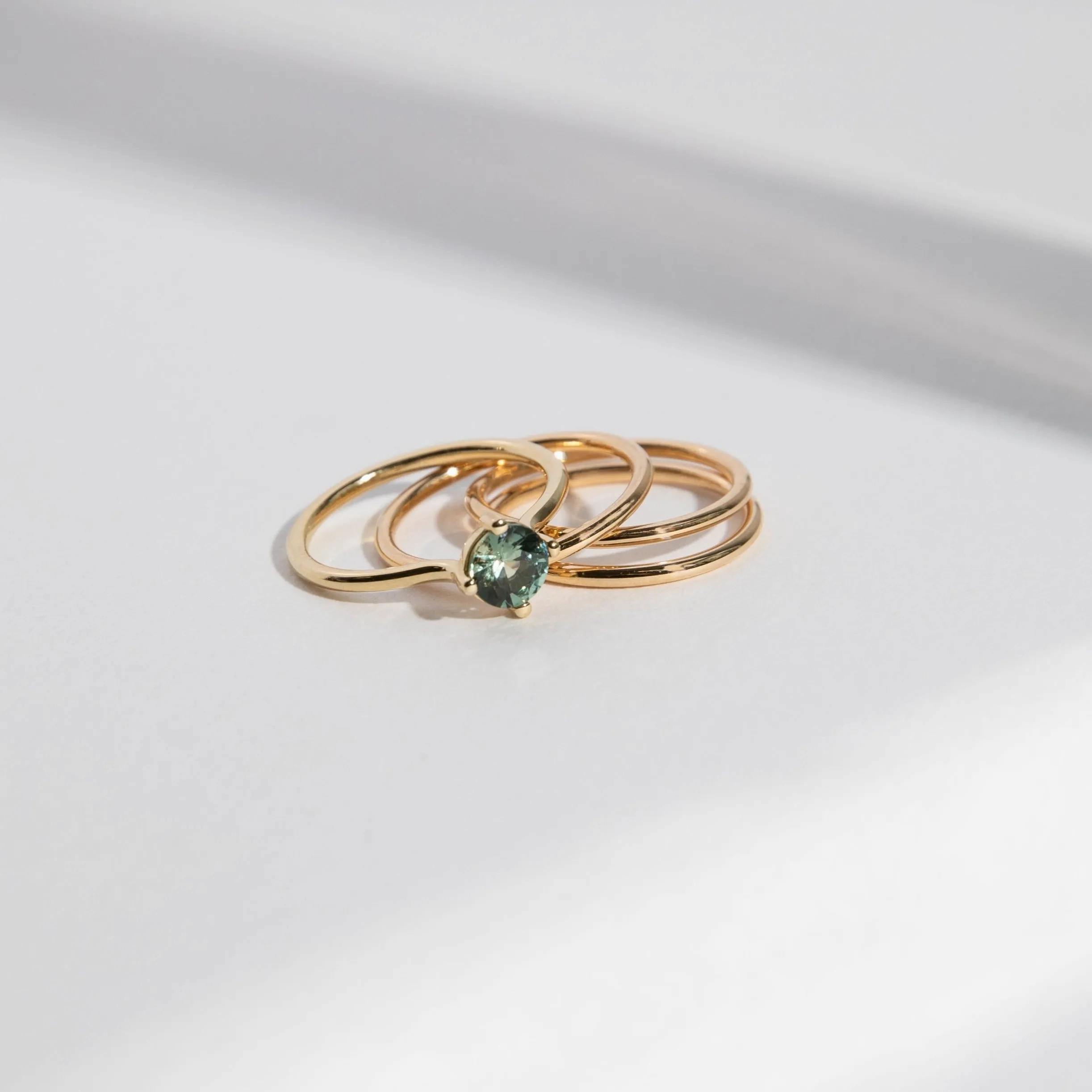 1.5mm Round Band in Gold