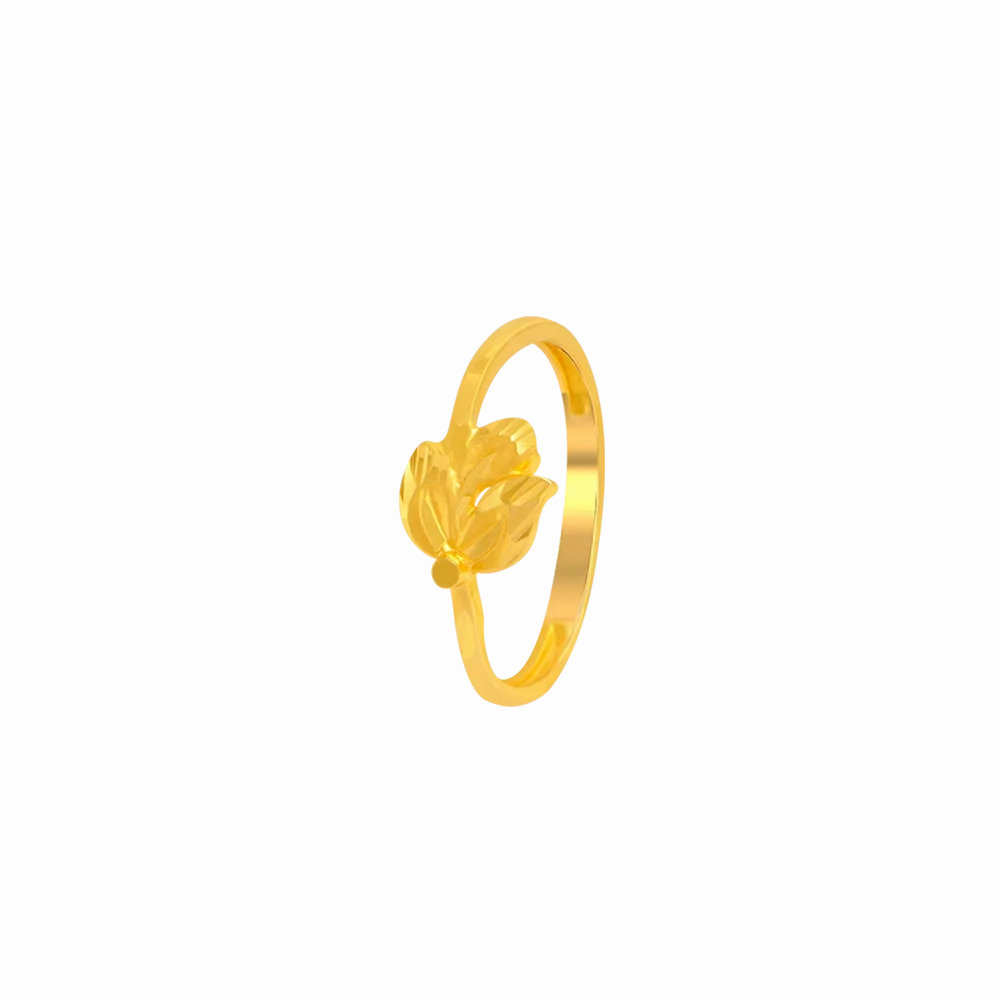 22KT Yellow Gold Ring For Women