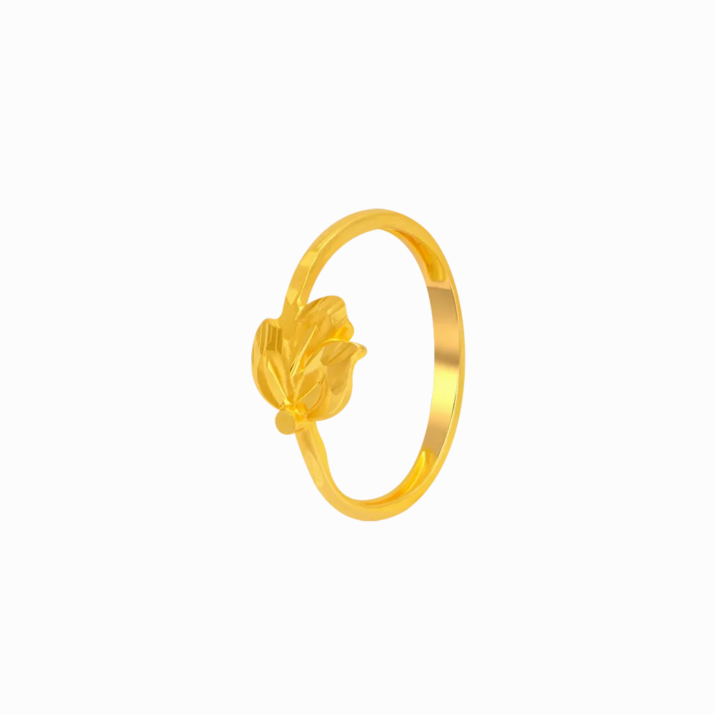 22KT Yellow Gold Ring For Women