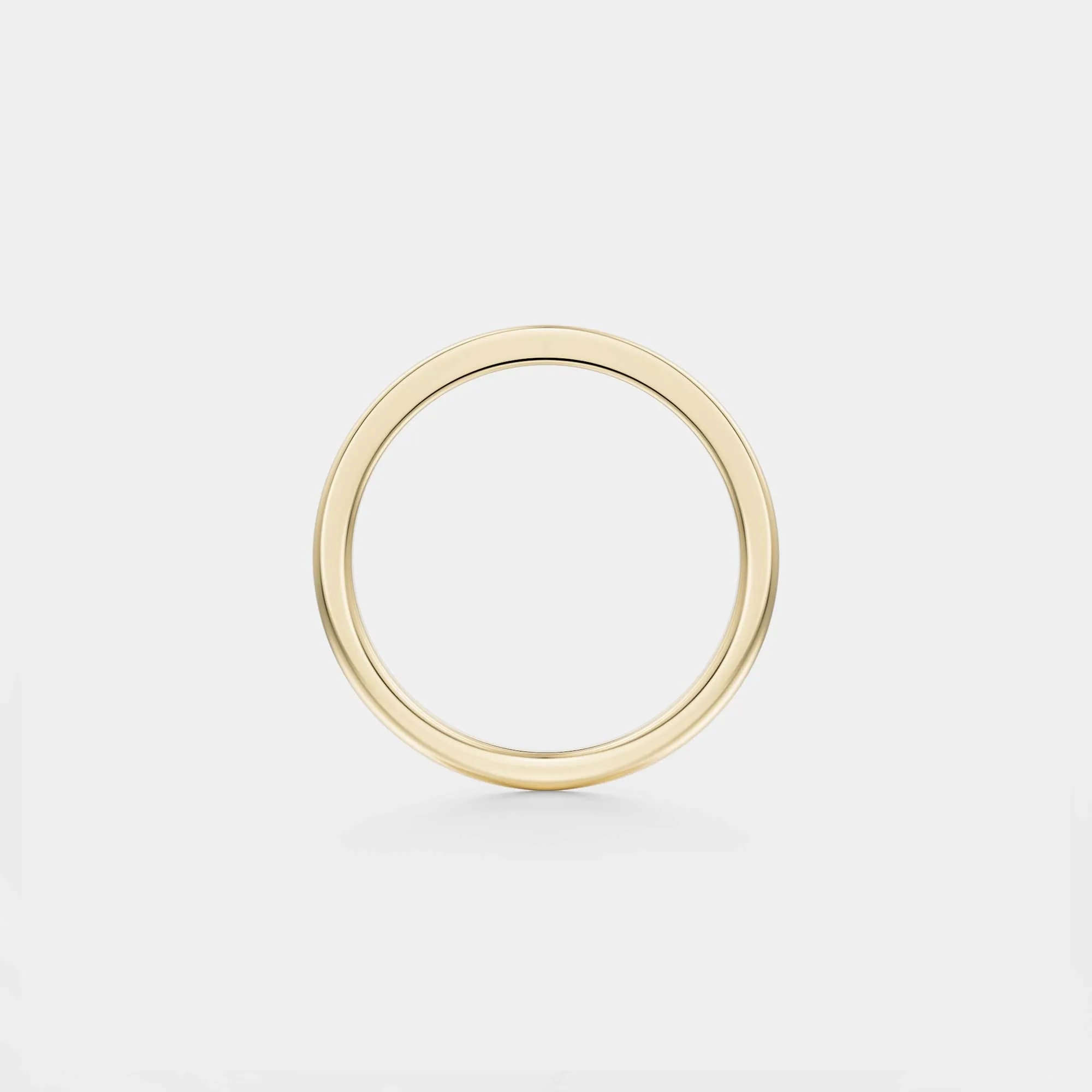 2mm Half Flat and Domed Band
