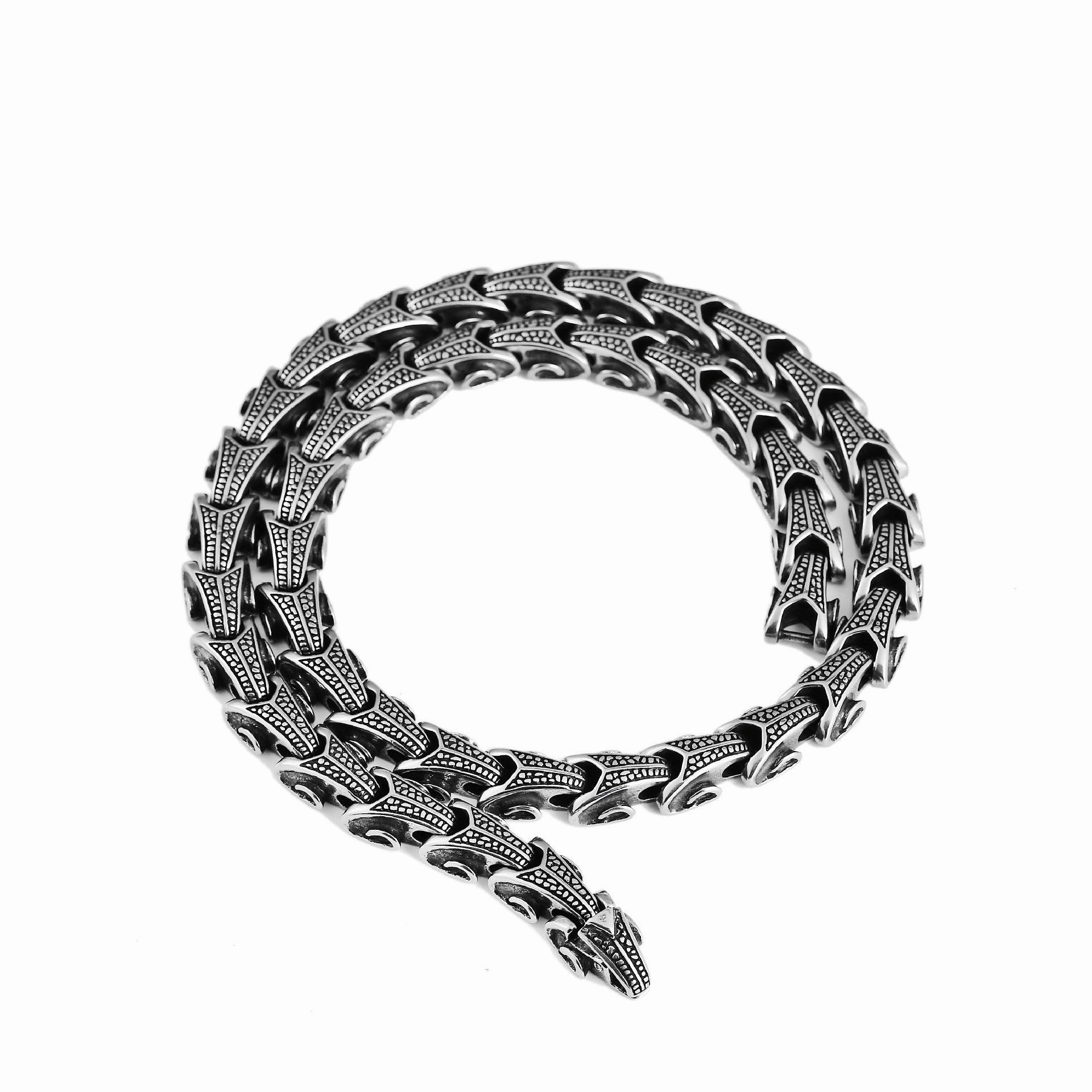 316L Stainless Steel Personalized Keel Men's Necklace