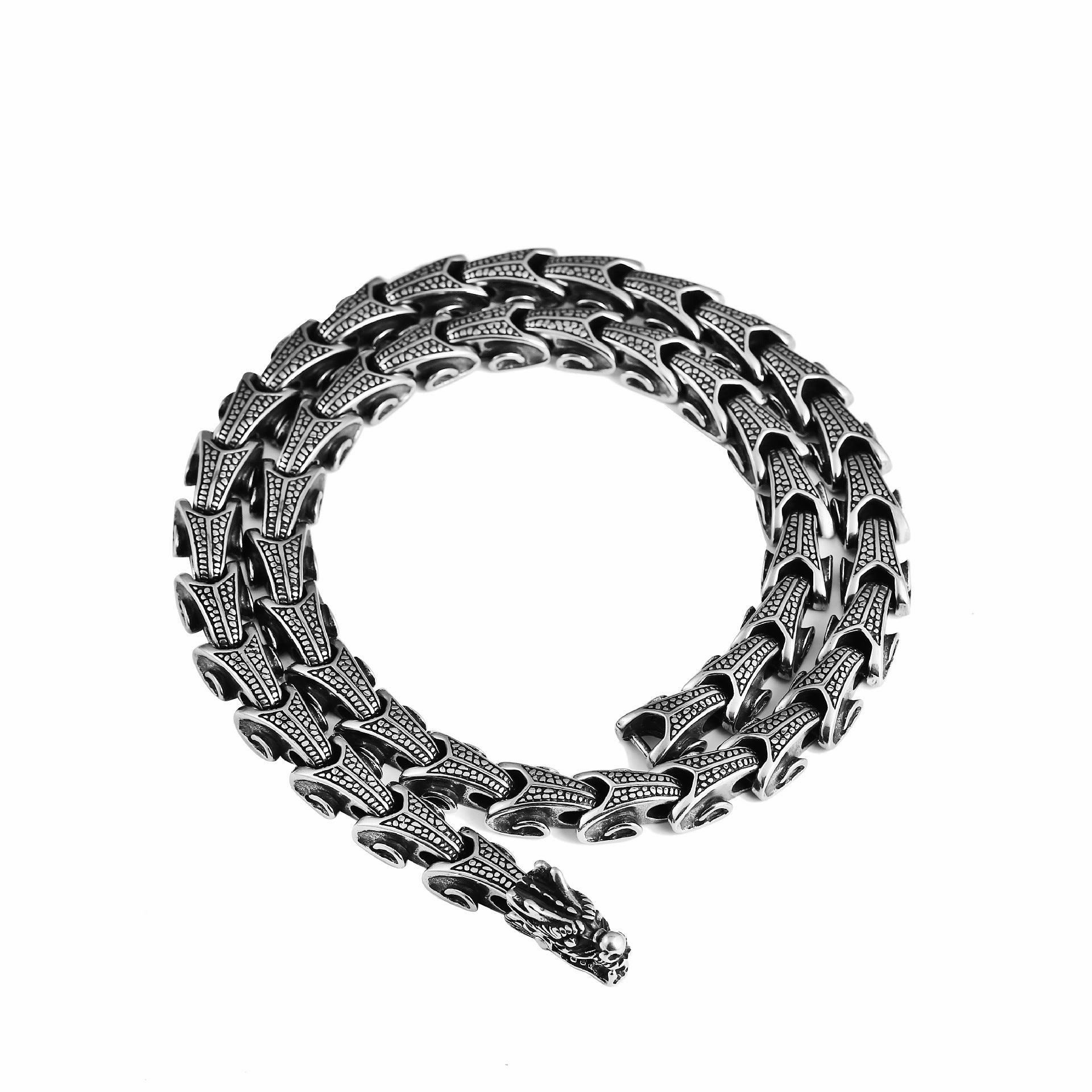 316L Stainless Steel Personalized Keel Men's Necklace