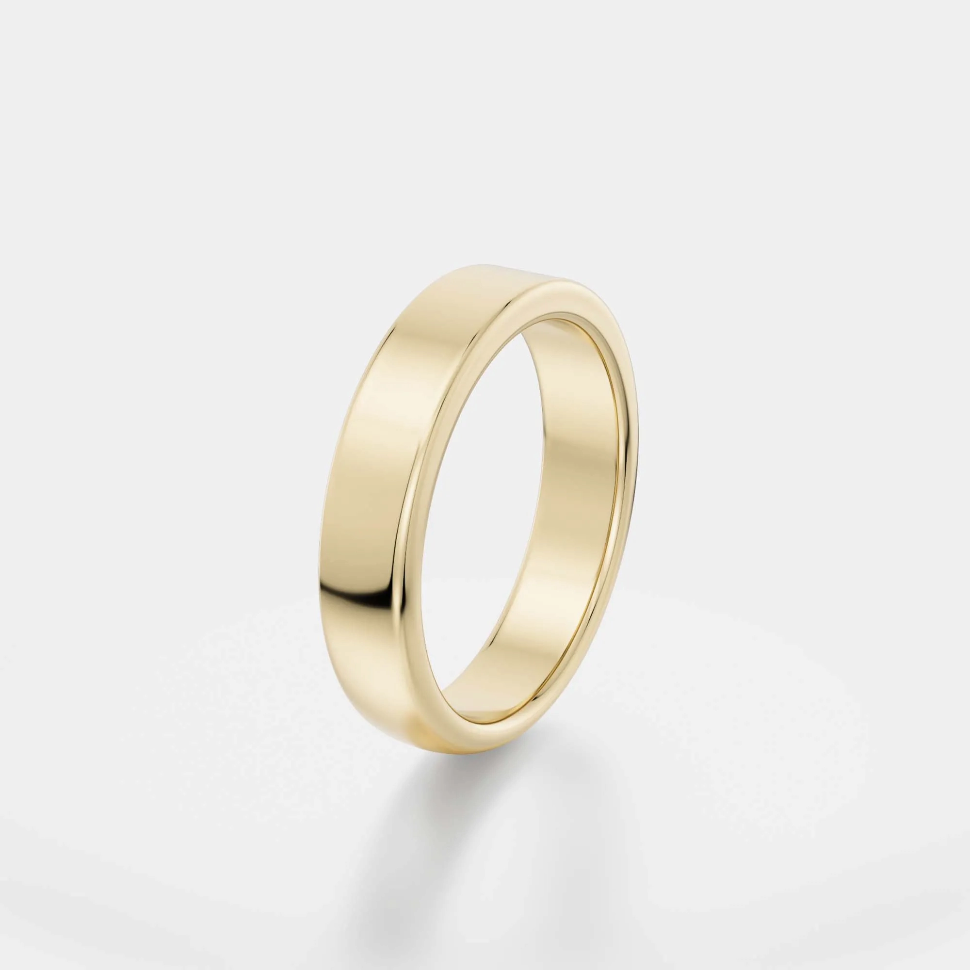 4mm Half Flat and Domed Band