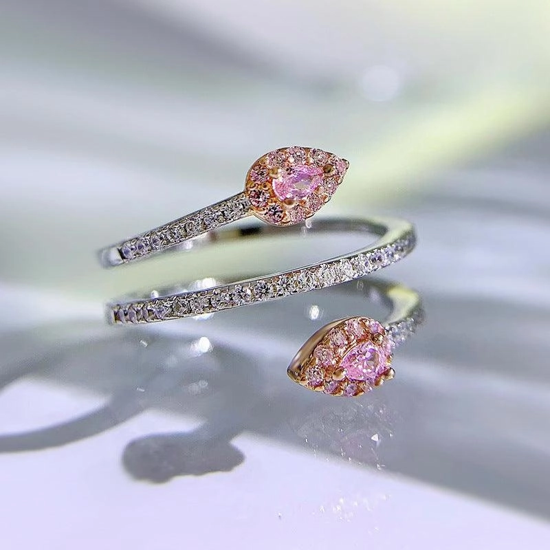 925 Aura Bright Snakelike Winding Ring