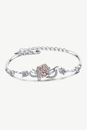 925 Sterling Silver Moissanite Bracelet 