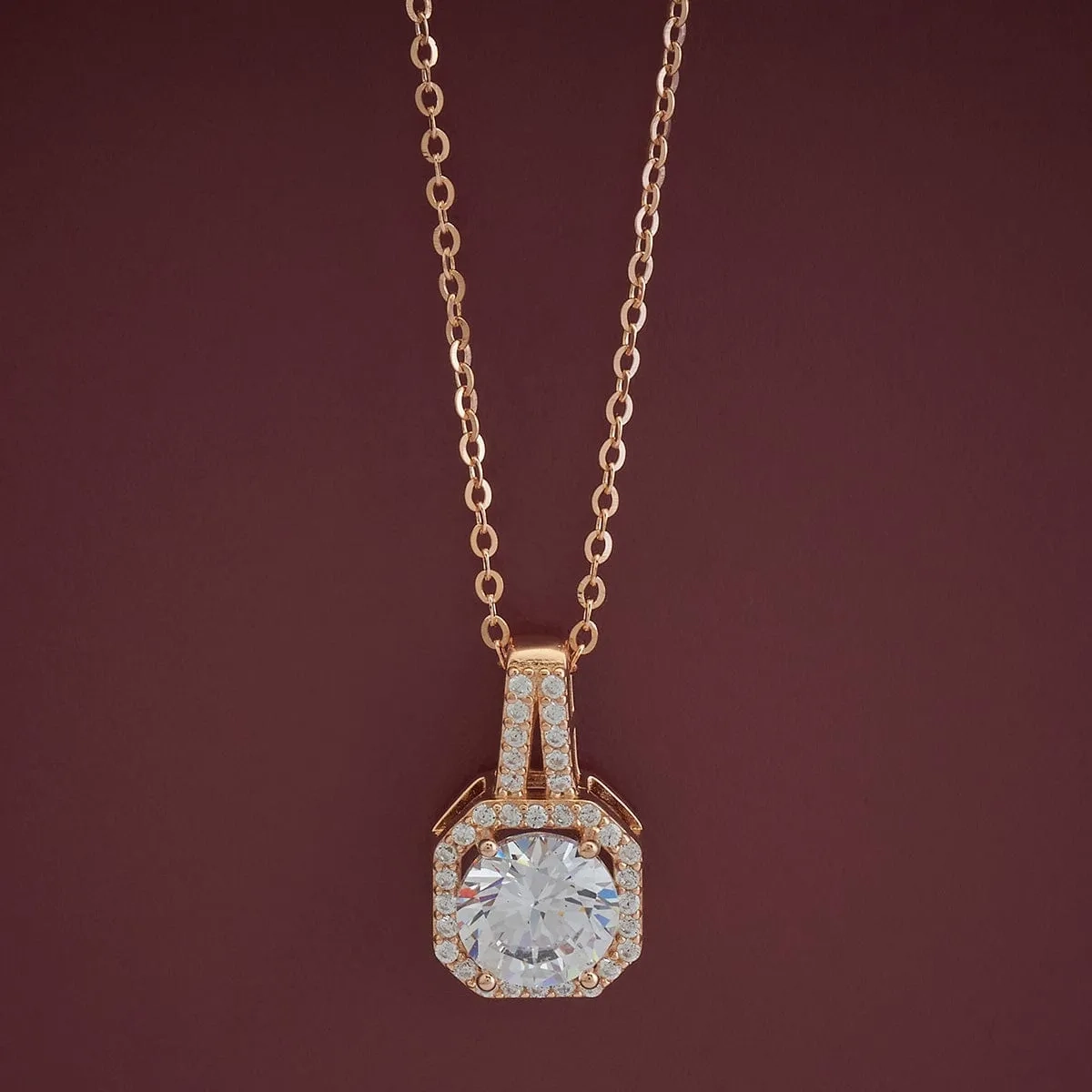 92.5 Silver Pendant with Chain 176484