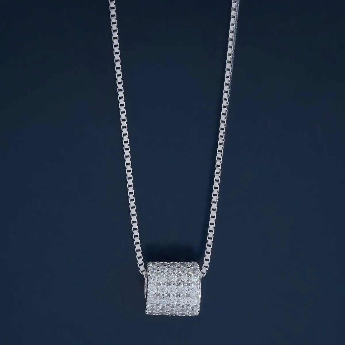 92.5 Silver Pendant with Chain 176486
