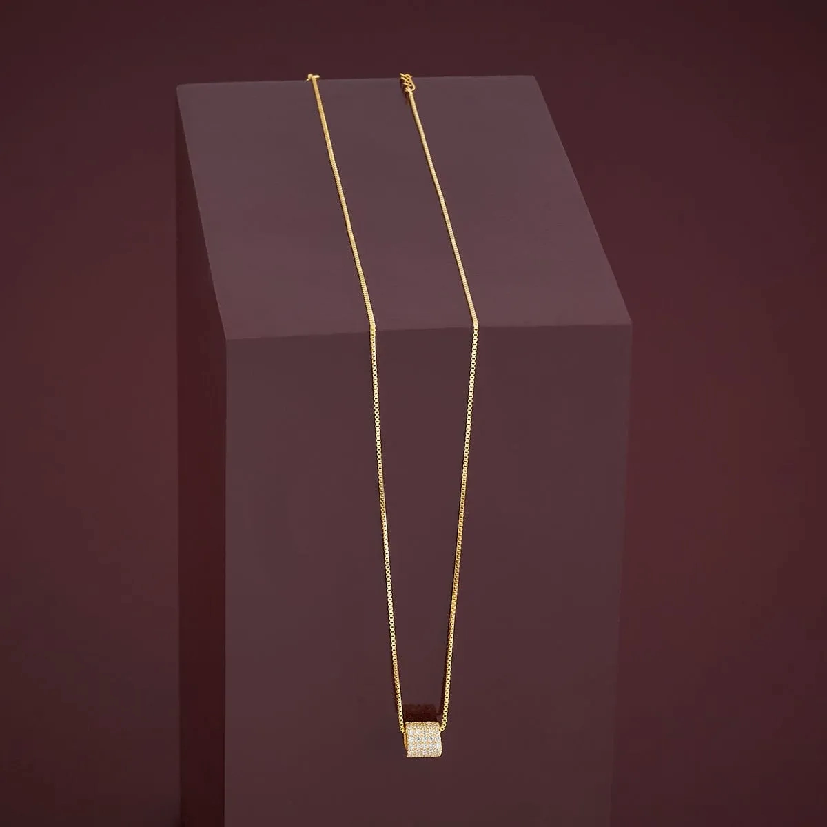 92.5 Silver Pendant with Chain 176486