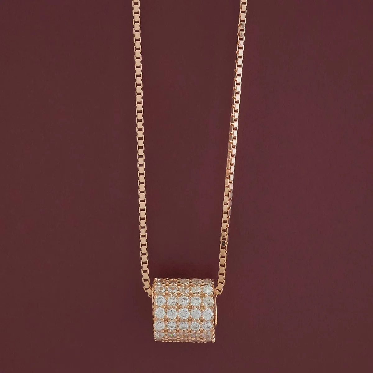 92.5 Silver Pendant with Chain 176486