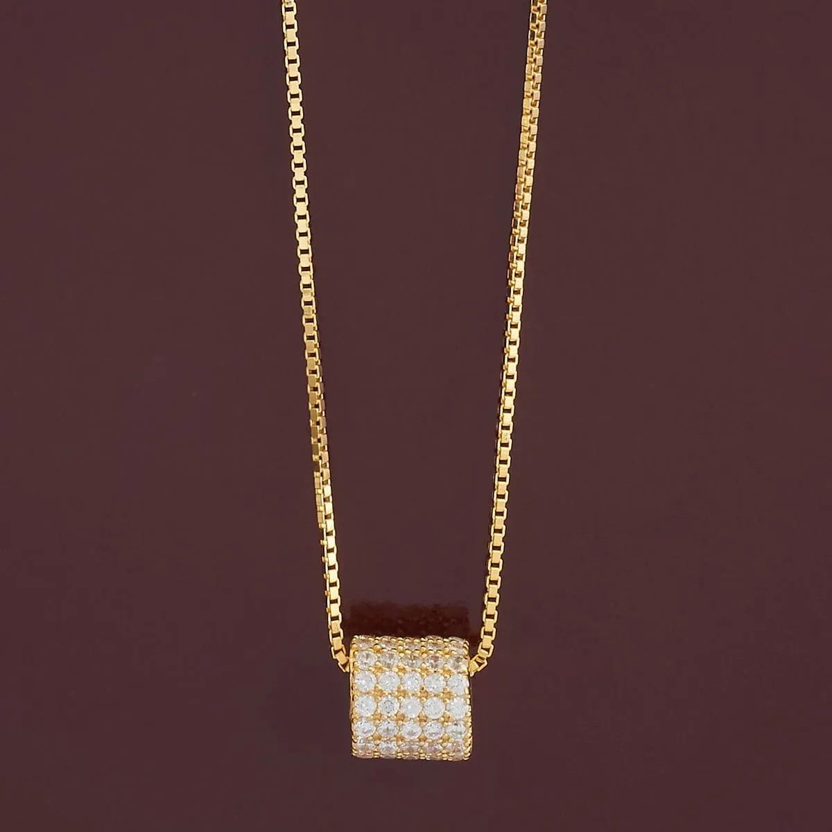 92.5 Silver Pendant with Chain 176486