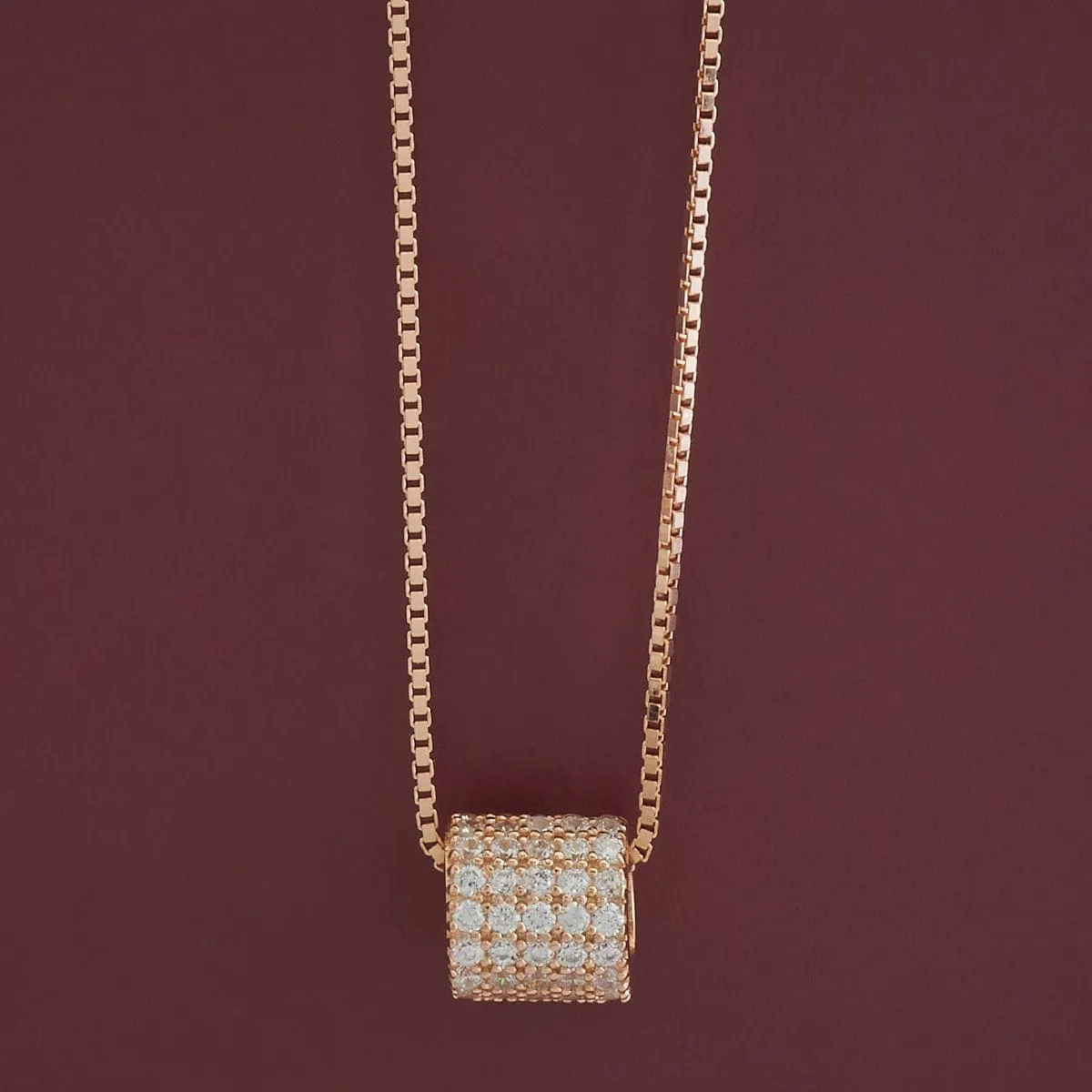 92.5 Silver Pendant with Chain 176486