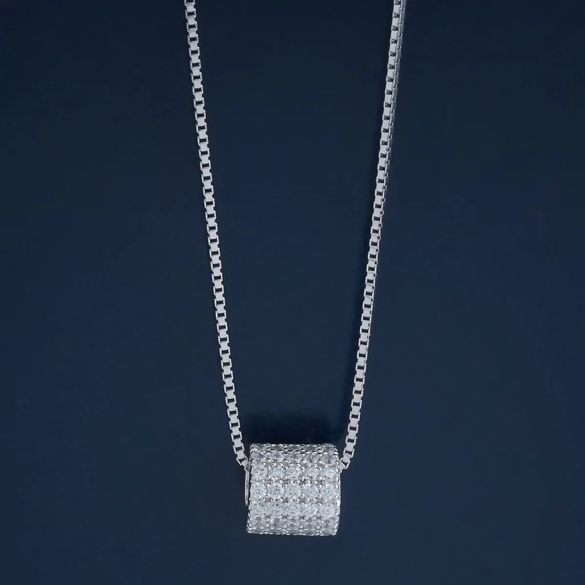 92.5 Silver Pendant with Chain 176486