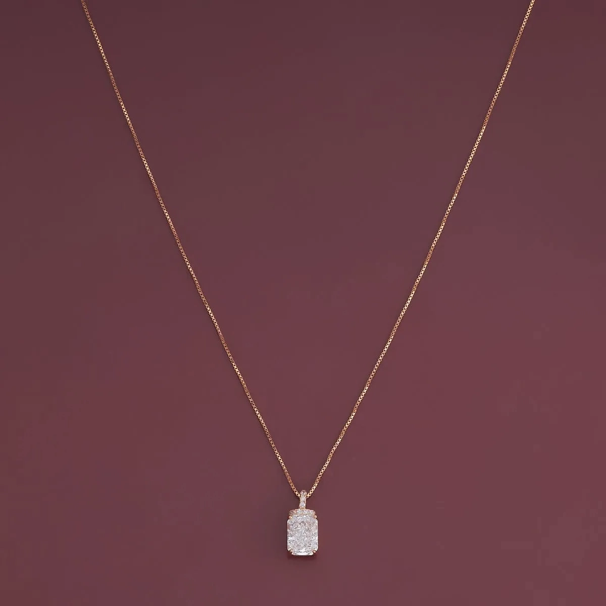 92.5 Silver Pendant with Chain 180873