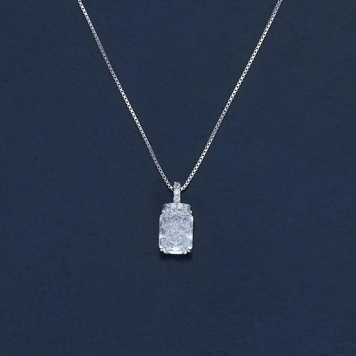 92.5 Silver Pendant with Chain 180873
