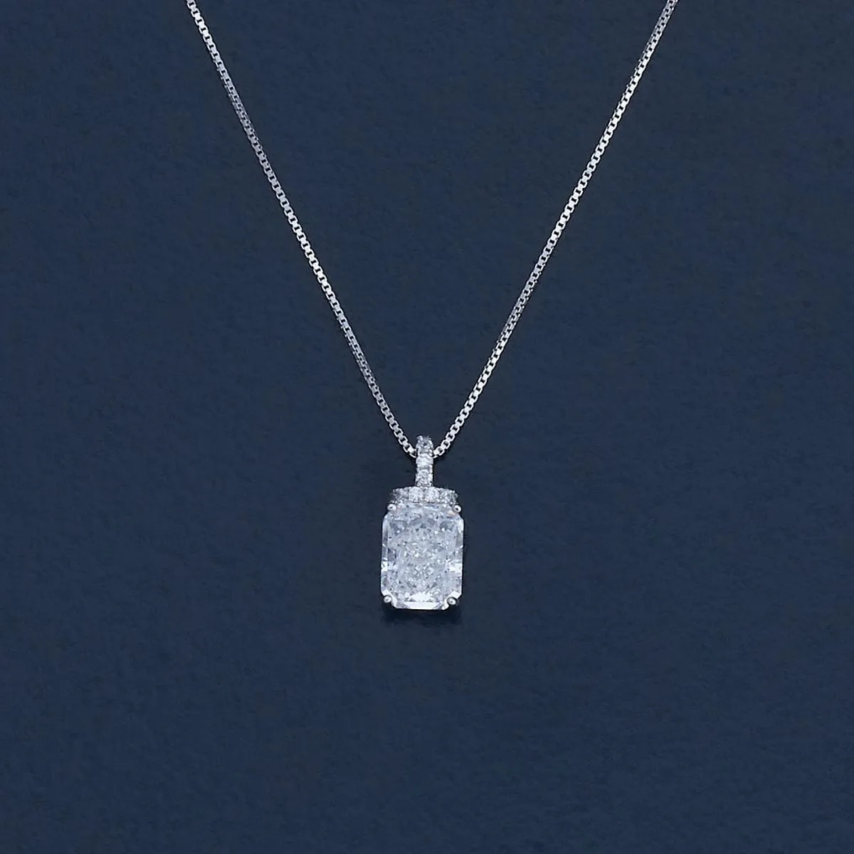 92.5 Silver Pendant with Chain 180873