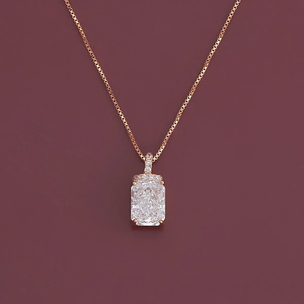 92.5 Silver Pendant with Chain 180873