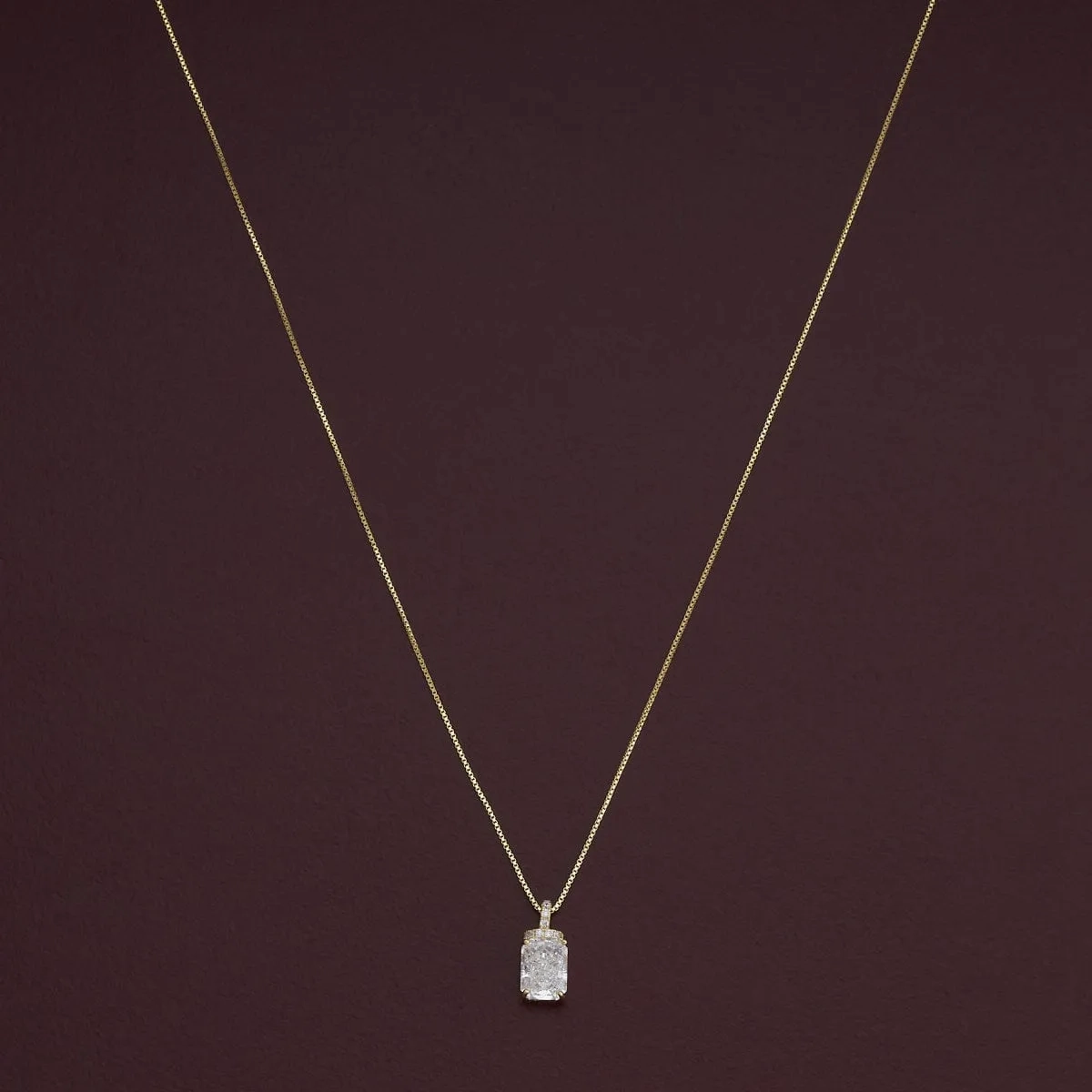 92.5 Silver Pendant with Chain 180873