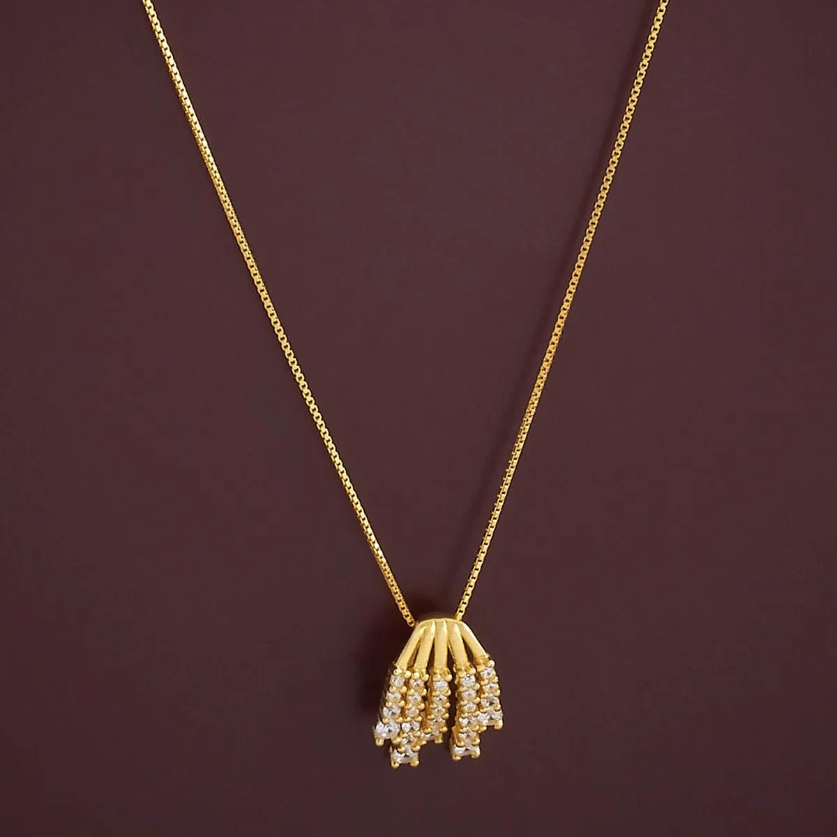 92.5 Silver Pendant with Chain  183001
