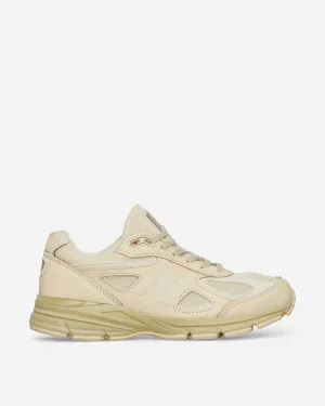 990v4 Sneakers Macadamia-Nuss / Morchel
