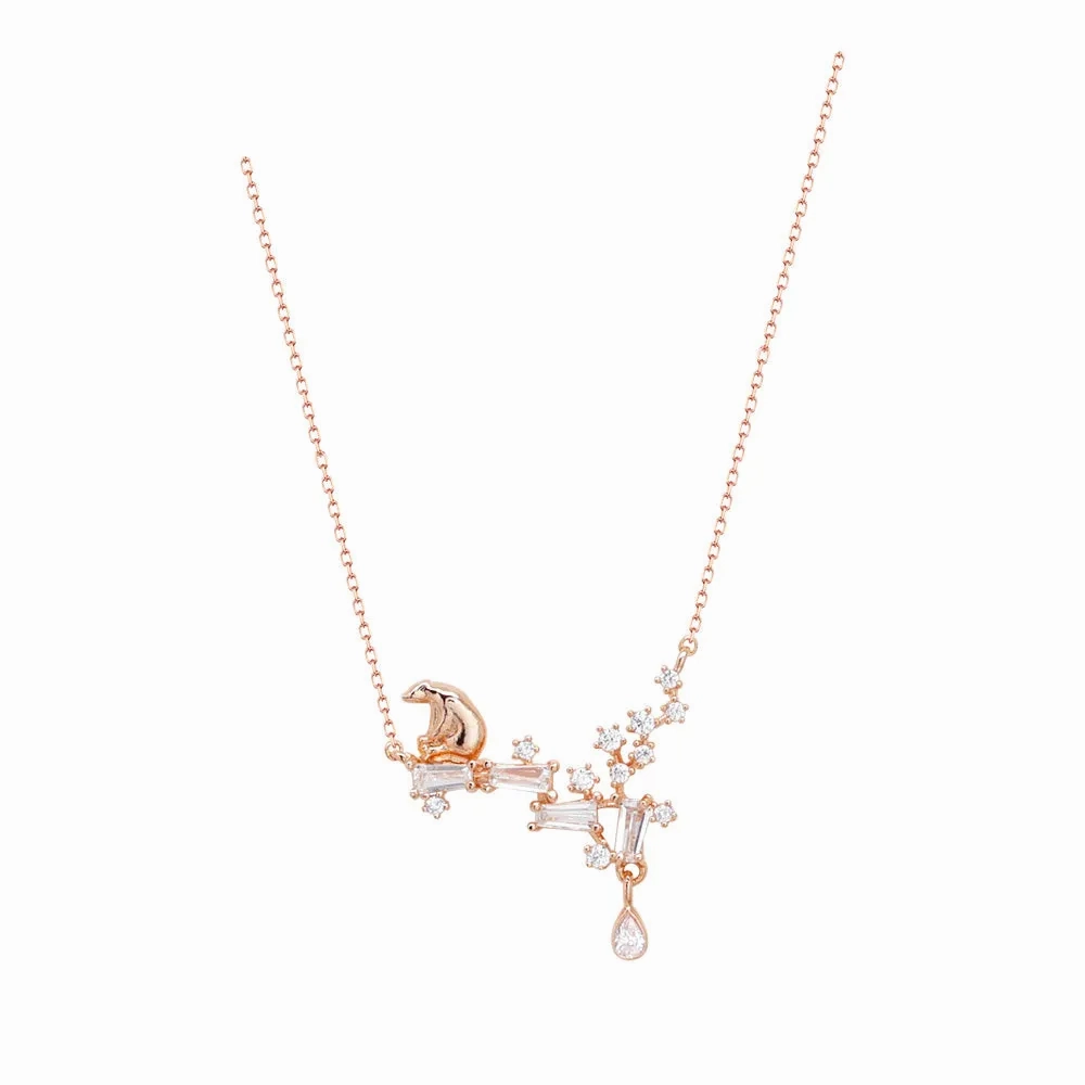 [NCT DOYOUNG NECKLACE] TEAR OF GLACIER 1-POLAR BEAR Necklace