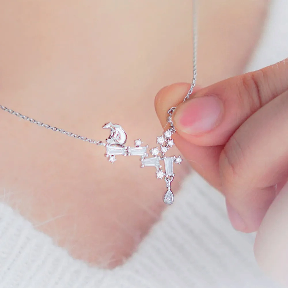 [NCT DOYOUNG NECKLACE] TEAR OF GLACIER 1-POLAR BEAR Necklace