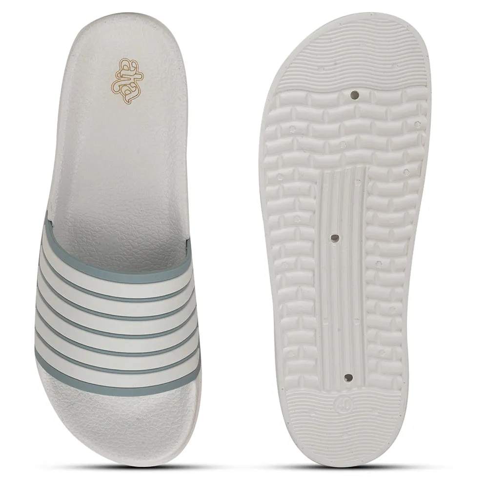 A-HA von Liberty OCEAN-W2 Weiße Damen Hausschuhe Slides