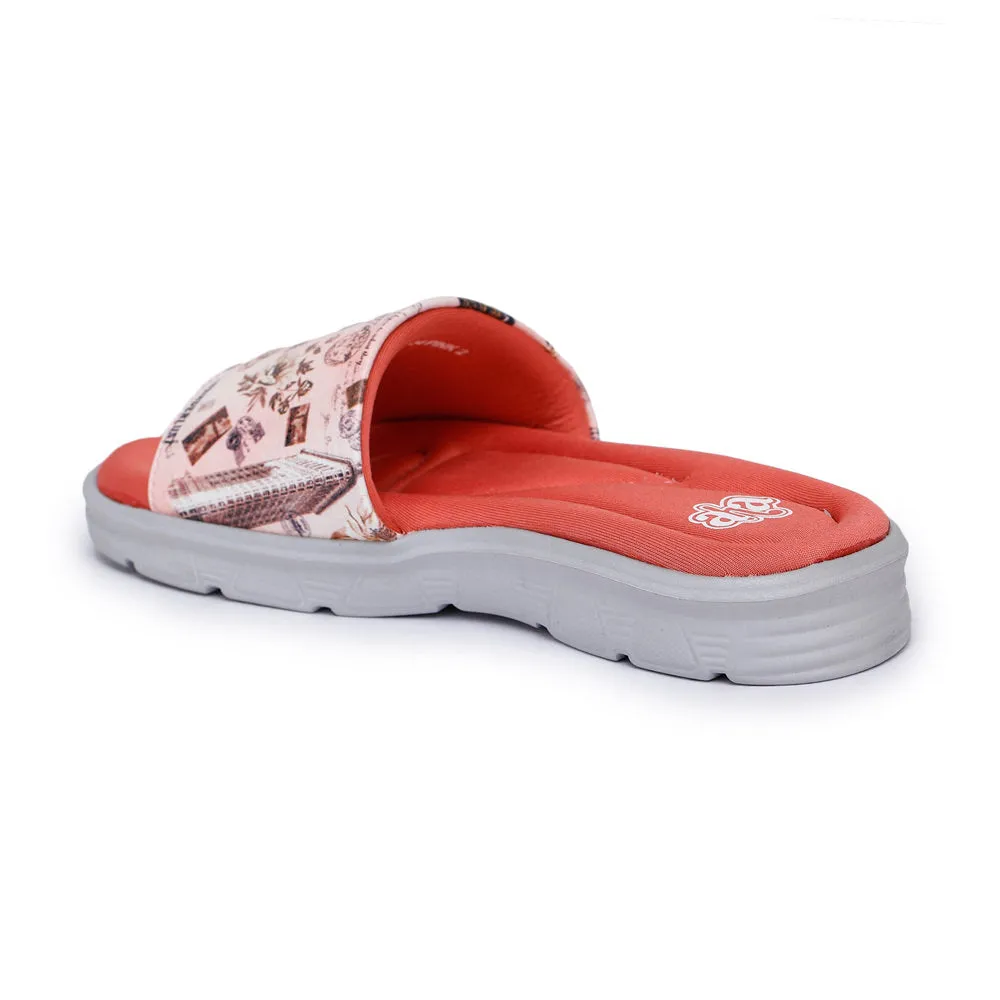 A-HA Damen Liberty Pink Slides mit Polsterung-34