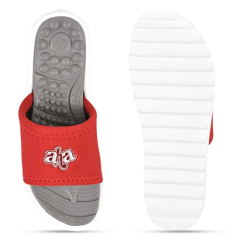 A-HA Liberty Rote Slides Für Damen WAGAS-10