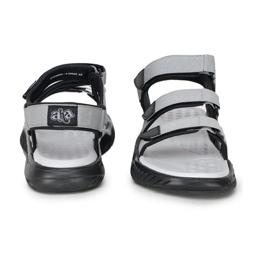 A-HA Casual Graue Sandalen Für Herren STAMINA-4 Von Liberty