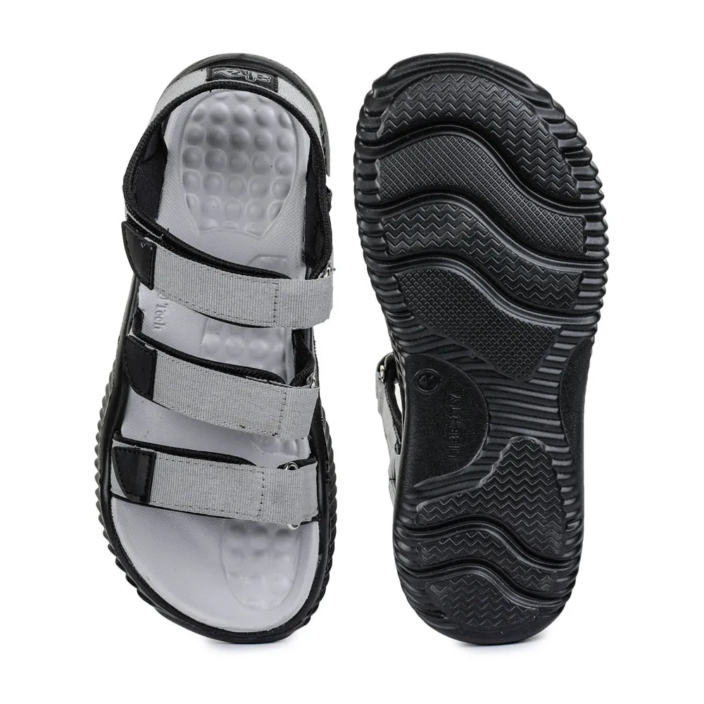 A-HA Bequeme Graue Sandalen Für Herren STAMINA-4E Von Liberty