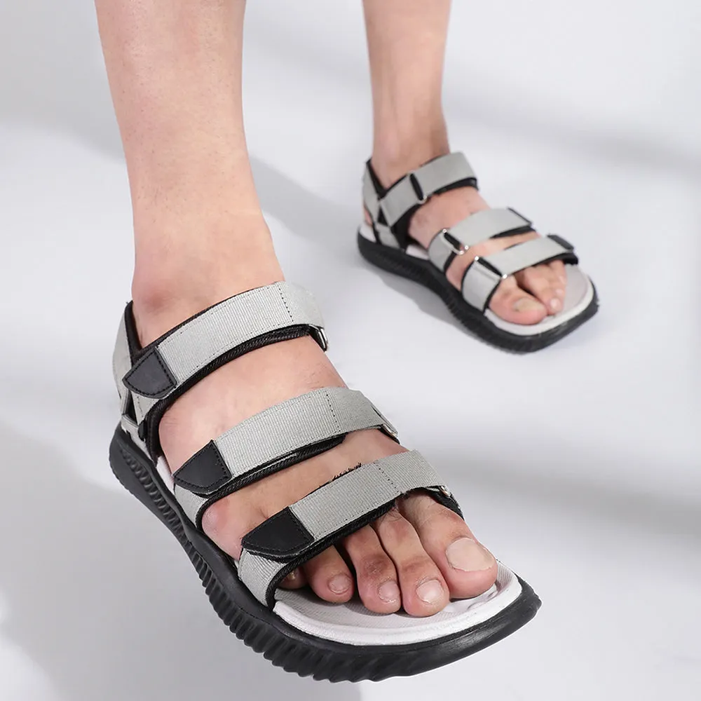 A-HA Bequeme Graue Sandalen Für Herren STAMINA-4E Von Liberty